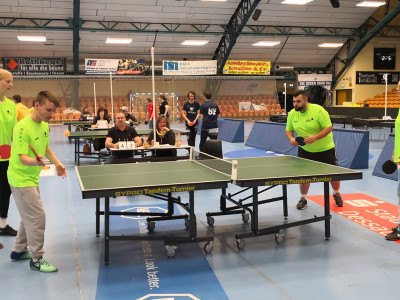 Tischtennisturnier in Dessau